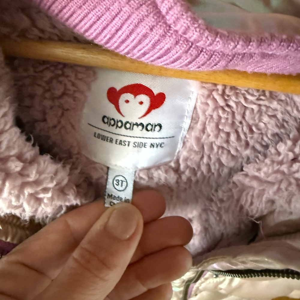 Appaman Pink Puffer Jacket for Kids